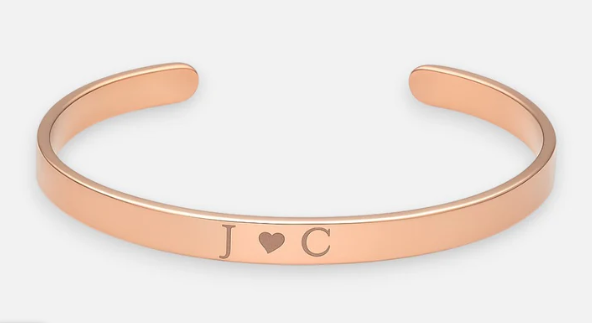 Pulsera Grabado Mamá Amor Baño Oro